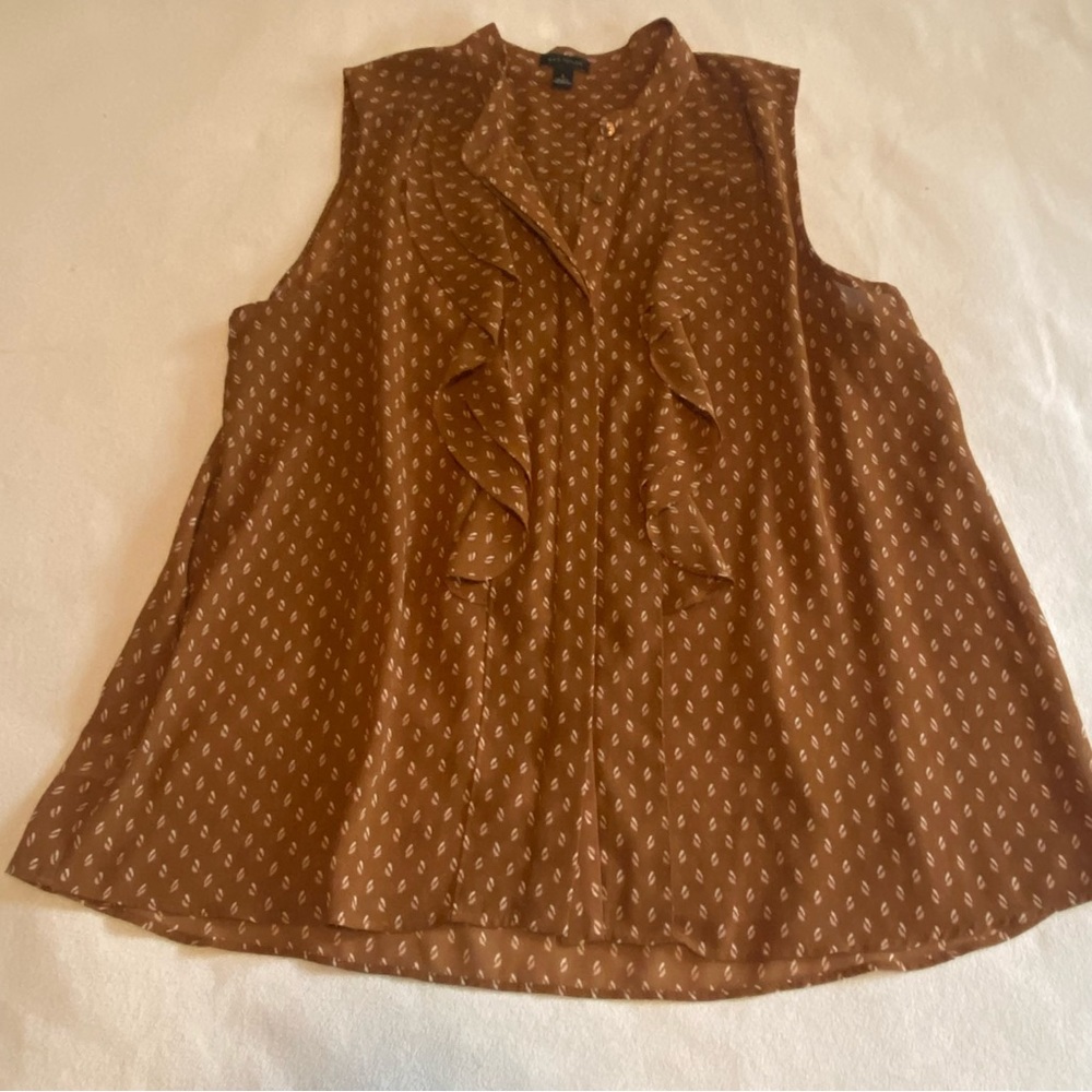 Pretty frilly neutral top